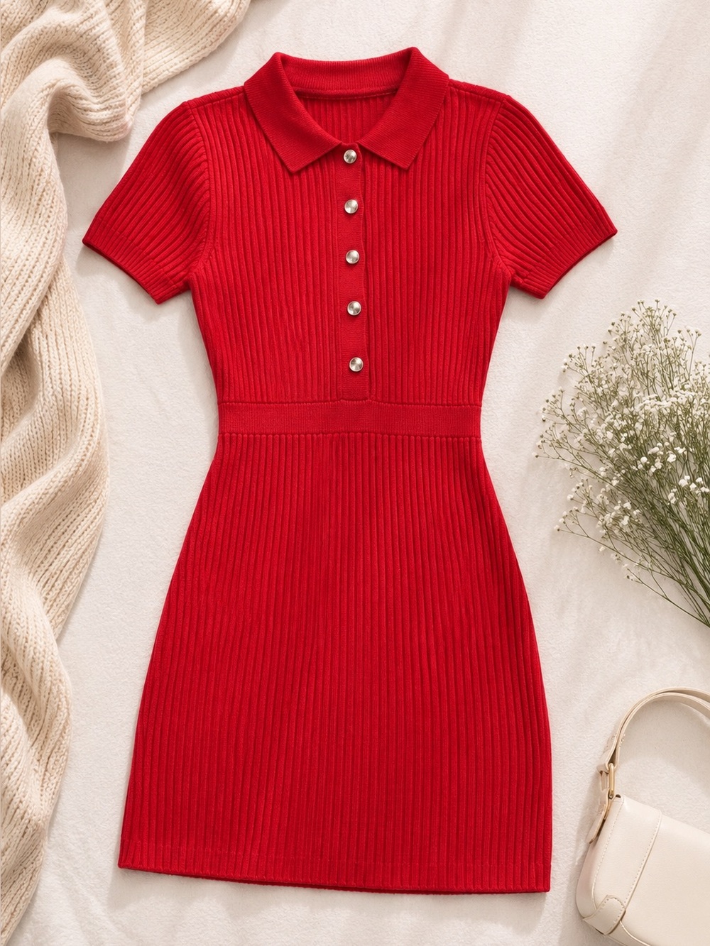 Urban Outfitters Polo Style Sweater Dress – XS (NWT)